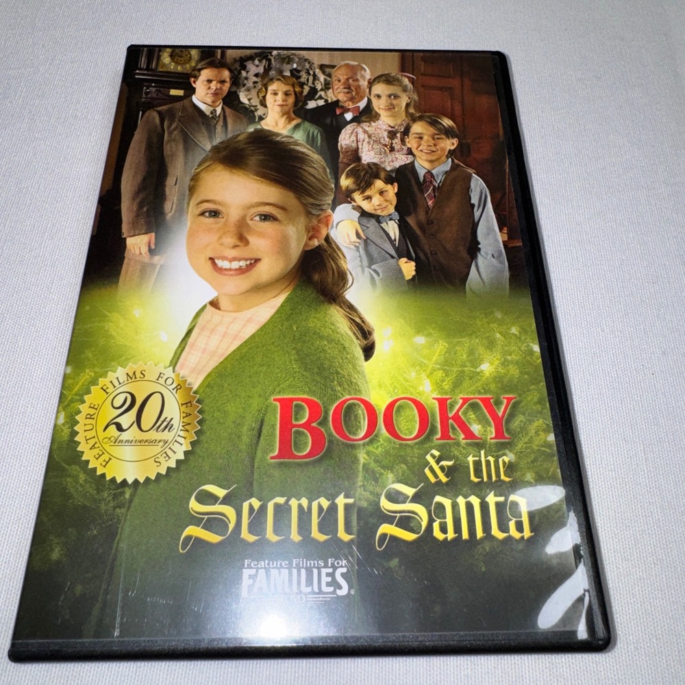 Booky and the Secret Santa DVD Feature Films For Families Christmas Movie 2009